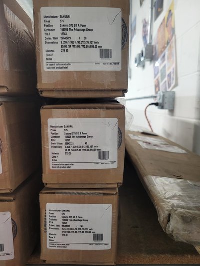 Sakurai Oliver 575SD -- 5 Color Offset Press — photo 5