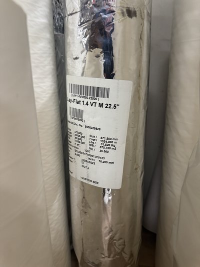 Bulk D&K SuperStick Thermal Roll Laminating Film -- ~200 Rolls -- Shop Closing — photo 4