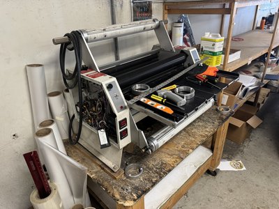 27" Thermal Roll Laminator -- Parts Machine / As-Is — photo 2