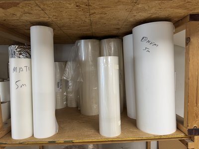 Bulk D&K SuperStick Thermal Roll Laminating Film -- ~200 Rolls -- Shop Closing — photo 21