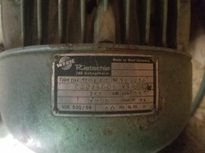 Rietschle DM 700L Rotary Vane Vacuum Pump (Unit 1) — photo 3