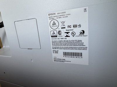 Epson WorkForce Pro AM-C4000 Inkjet Printer w Stapler — photo 4