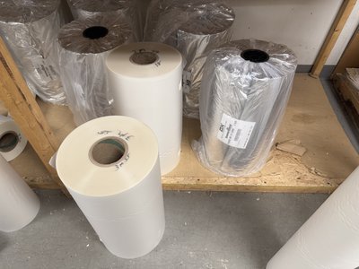 Bulk D&K SuperStick Thermal Roll Laminating Film -- ~200 Rolls -- Shop Closing — photo 25