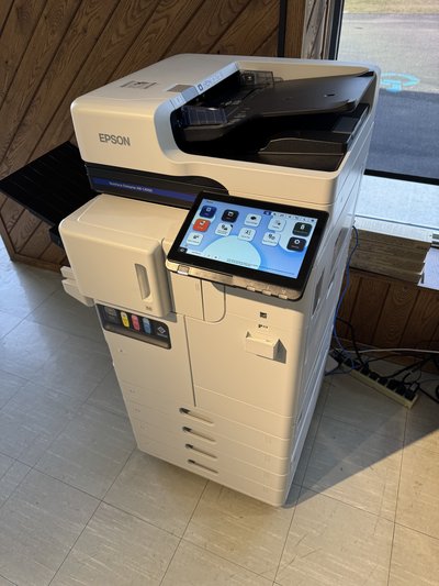 Epson WorkForce Pro AM-C4000 Inkjet Printer w Stapler — Epson WF-C8000