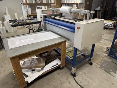 LEDCO HD-50 Heavy Duty 50" Wide Format Thermal Roll Laminator — photo 2