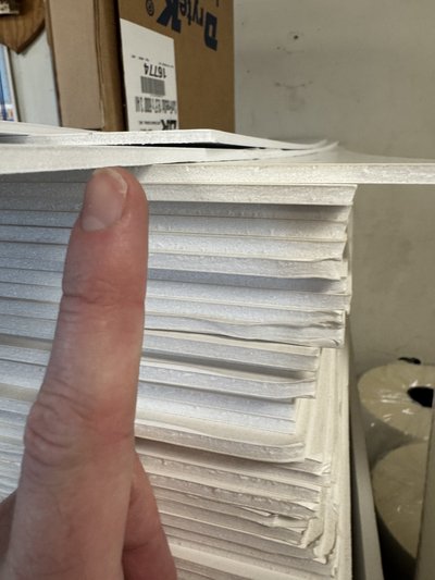 Small Lot of Posterboard for Laminate Poster Mounting — photo 2