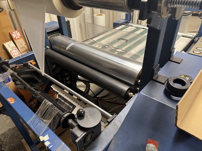 Wide-Format Industrial Four-Roll Laminator -- Blue Frame — photo 6