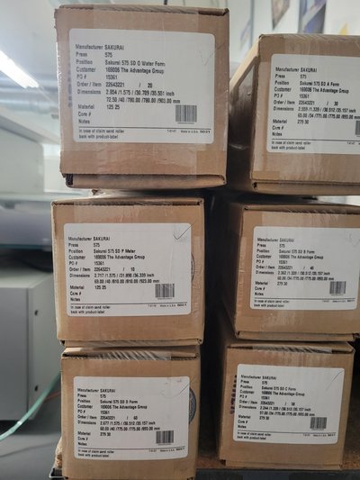 Sakurai Oliver 575SD -- 5 Color Offset Press — photo 7