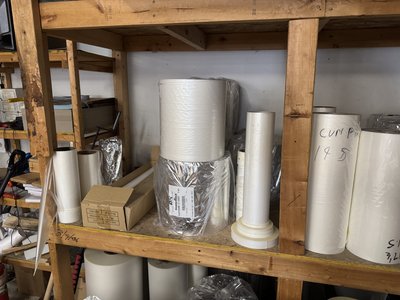 Bulk D&K SuperStick Thermal Roll Laminating Film -- ~200 Rolls -- Shop Closing — photo 10