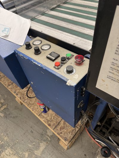 Wide-Format Industrial Four-Roll Laminator -- Blue Frame — photo 3